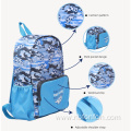 Outdoor printed football face children's backpack